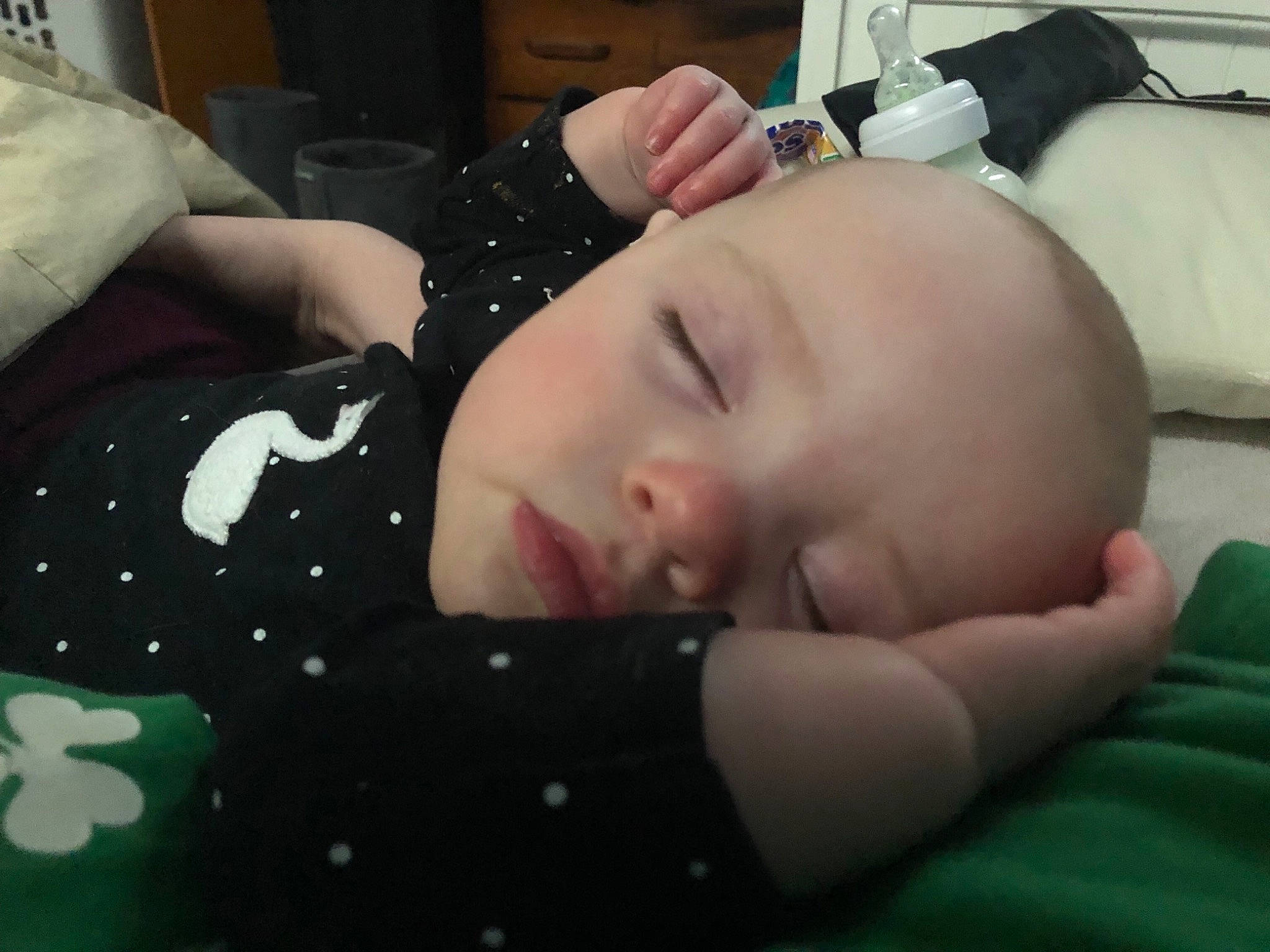 Annabelle Rose joined the competition — help win amazing prizes! baby, bedtime, birth, cheek, child, ear, eye, face, finger, hand, head, mouth, muscle, nap, nose, person, skin, sleep