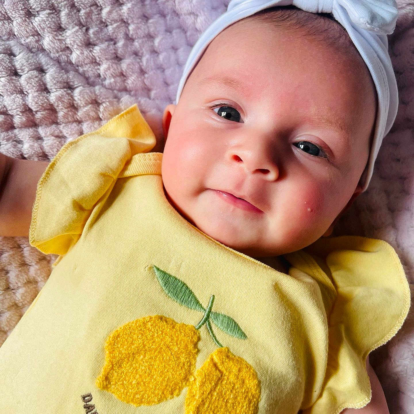 Poppie-Mae joined the competition — help win amazing prizes! applique, baby, bonnet, cap, clothing, cushion, embroidery, face, happy, hat, head, homedecor, newborn, pattern, person, photography, portrait, smile, stitch, t_shirt