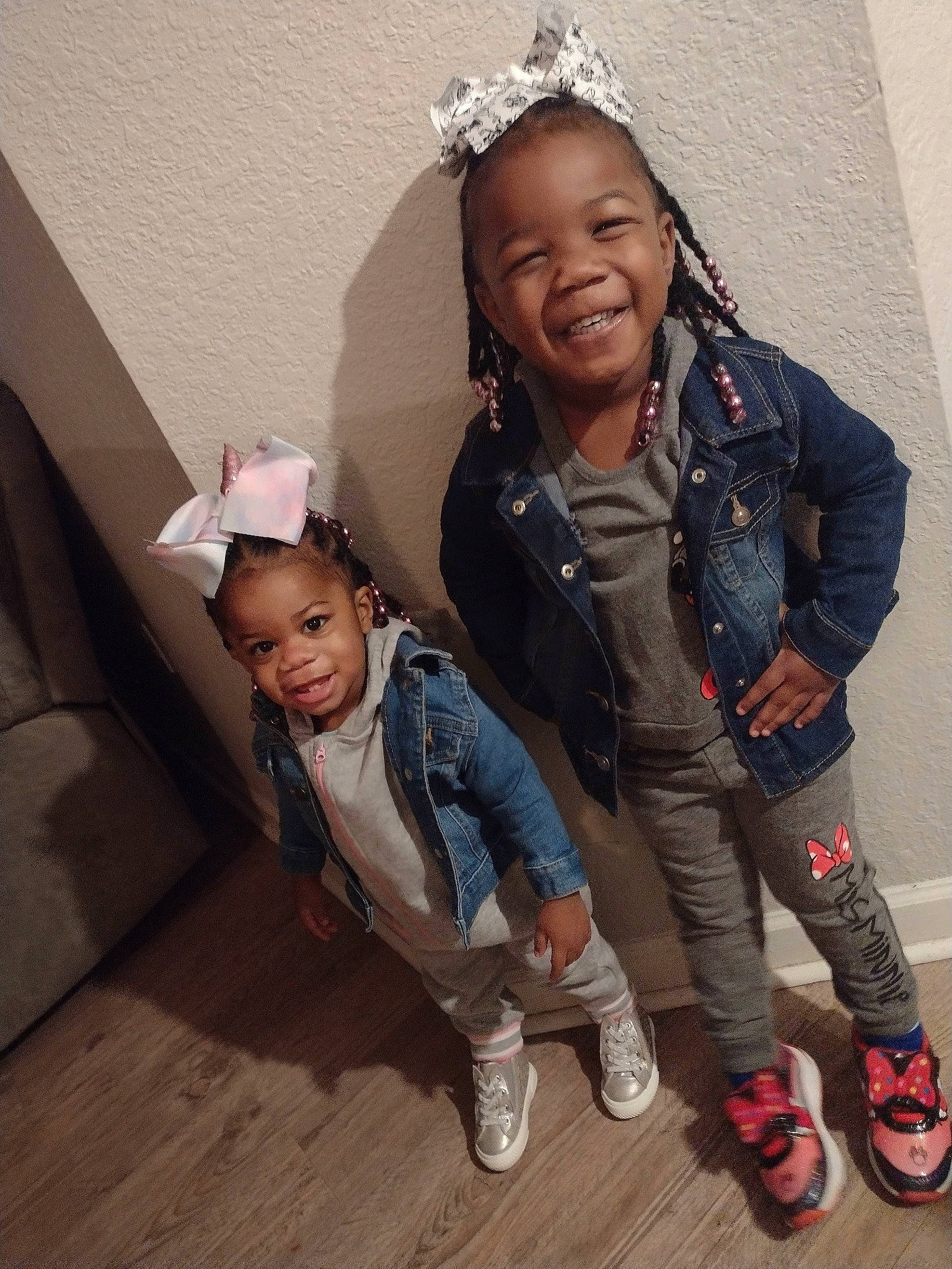 Jeliyah joined the competition — help win amazing prizes! baby_toddler_clothing, cap, child, cool, costume_hat, event, face, flooring, fun, happy, hardwood, head, headpiece, human, joy, person, pink, smile, sneakers, standing