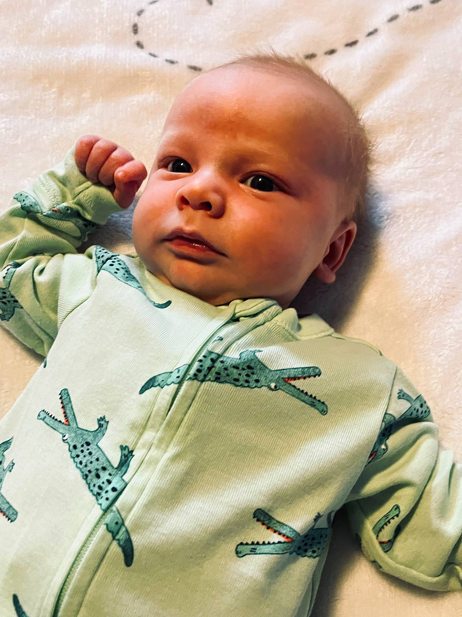 Cyrus joined the competition — help win amazing prizes! baby, baby_products, baby_toddler_clothing, cheek, child, comfort, face, forehead, gesture, happy, head, linens, mouth, nose, person, skin, sleeve, smile, t_shirt, toddler