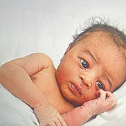 Jasiah joined the competition — help win amazing prizes! newborn, baby, infant, face, skin, hand, lying_down, blanket, white, portrait, cute, young, child, sleeping, resting, soft_light, close_up, human, expression, delicate
