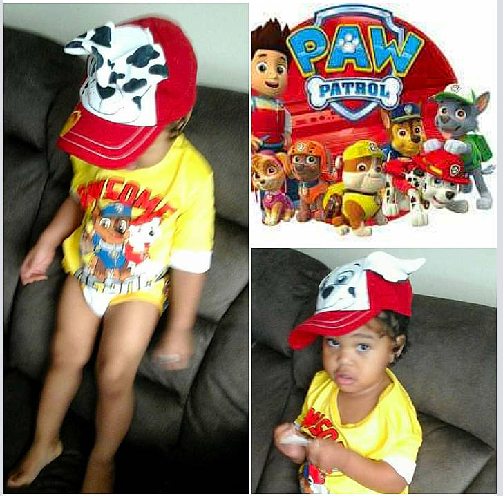 Le' Chance is registered to the contest to win money with this photo: baseball_cap, beanie, cap, fictional_character, fun, headgear, headwear, person, t_shirt