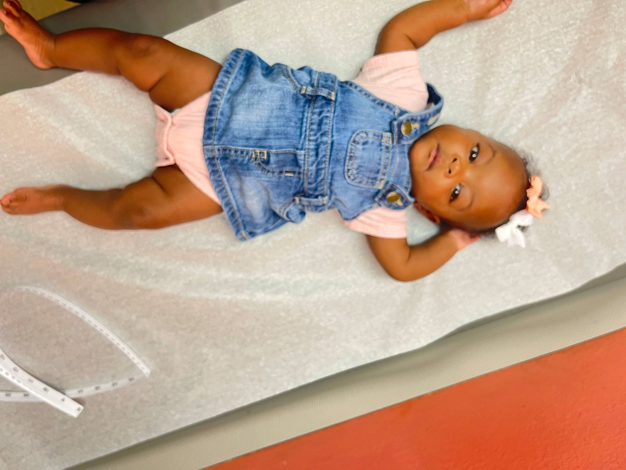 Tru joined the competition — help win amazing prizes! abdomen, baby, baby_sleeping, baby_toddler_clothing, barefoot, bedtime, child, comfort, denim, elbow, foot, human_leg, jeans, knee, leg, linens, person, sock, stomach, thigh