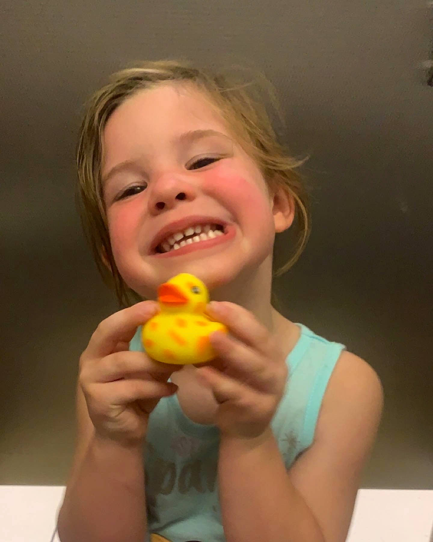 Magnolia joined the competition — help win amazing prizes! bath_toy, cheek, ear, eye, eyelash, face, finger, gesture, hand, happy, human_body, iris, joy, lip, mouth, neck, nose, person, skin, smile