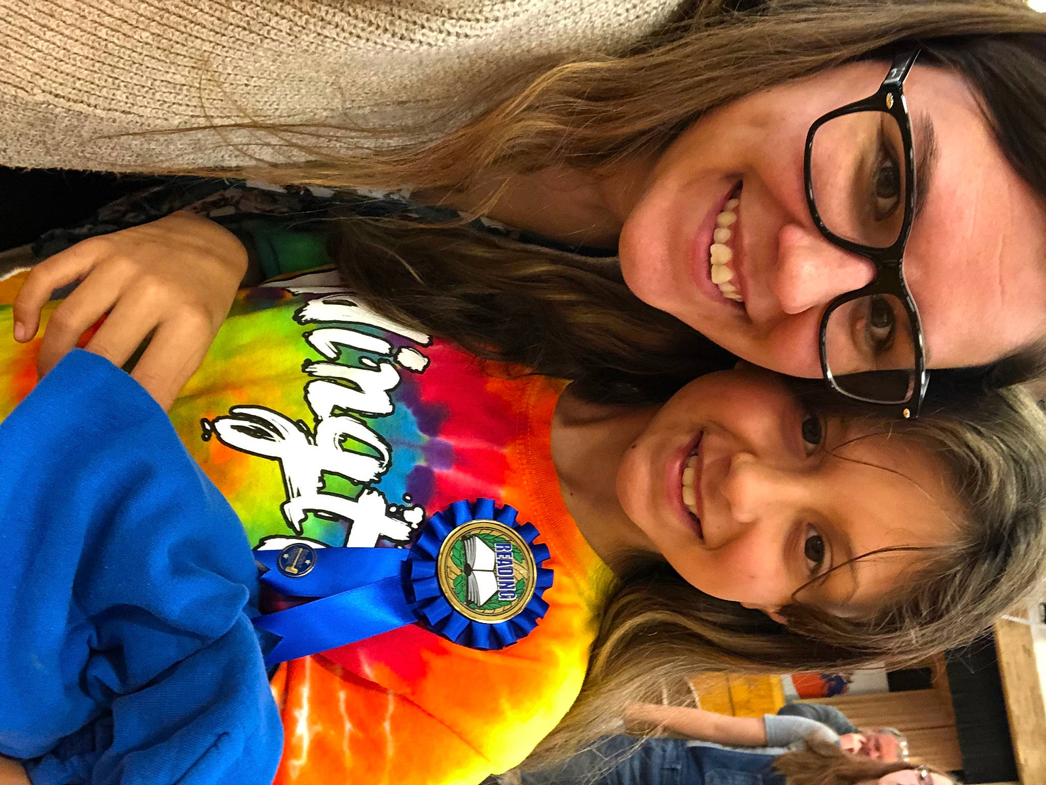 Piper Ann joined the competition — help win amazing prizes! cheek, child, cool, eyewear, facial_expression, finger, friendship, fun, glasses, happy, interaction, joy, leisure, mouth, nose, people, person, play, smile, t_shirt