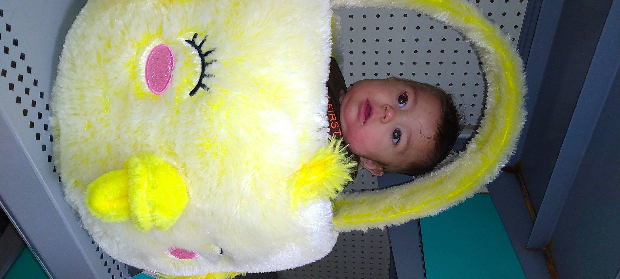 Jamison joined the competition — help win amazing prizes! baby, baby_products, baby_toys, comfort, facial_expression, fun, mammal, nose, organ, person, photograph, plush, product, room, snapshot, stuffed_toy, toddler, toy, vertebrate, white