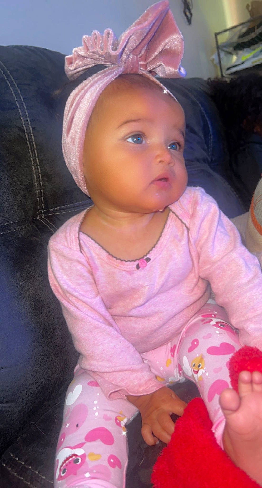 Nalaia joined the competition — help win amazing prizes! baby, baby_toddler_clothing, cap, cheek, chin, eye, eyebrow, eyelash, finger, head, human_body, iris, lip, mouth, nose, organ, person, pink, skin, sleeve