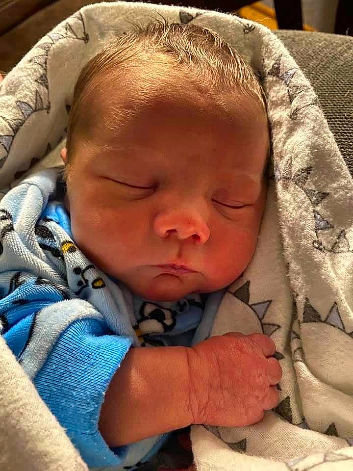 Kaysen is registered to the contest to win money with this photo: baby, baby_products, baby_sleeping, baby_toddler_clothing, bedtime, cheek, child, comfort, ear, eye, happy, head, iris, linens, lip, mouth, nose, person, sitting, skin