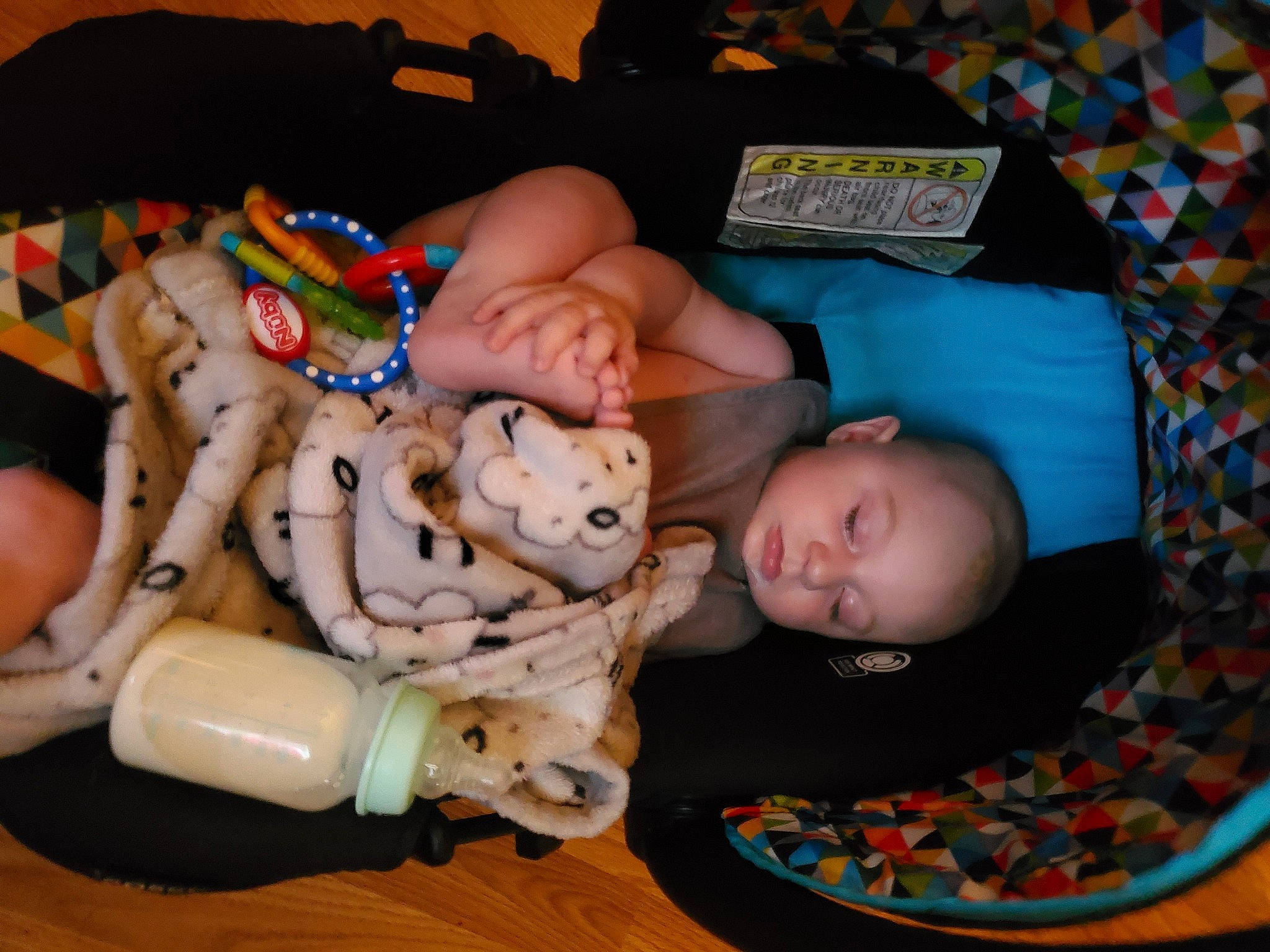 Atticus joined the competition — help win amazing prizes! baby, baby_products, baby_toddler_clothing, baby_toys, cheek, child, comfort, eye, fun, human_body, linens, mouth, nail, person, play, room, stuffed_toy, textile, toddler, toy