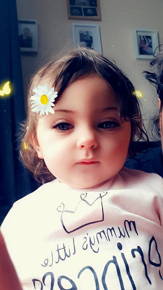 Paisley-jo joined the competition — help win amazing prizes! cheek, child, cool, day, ear, eye, eyebrow, eyelash, face, forehead, girl, hair_accessory, head, iris, person, product, skin, toddler