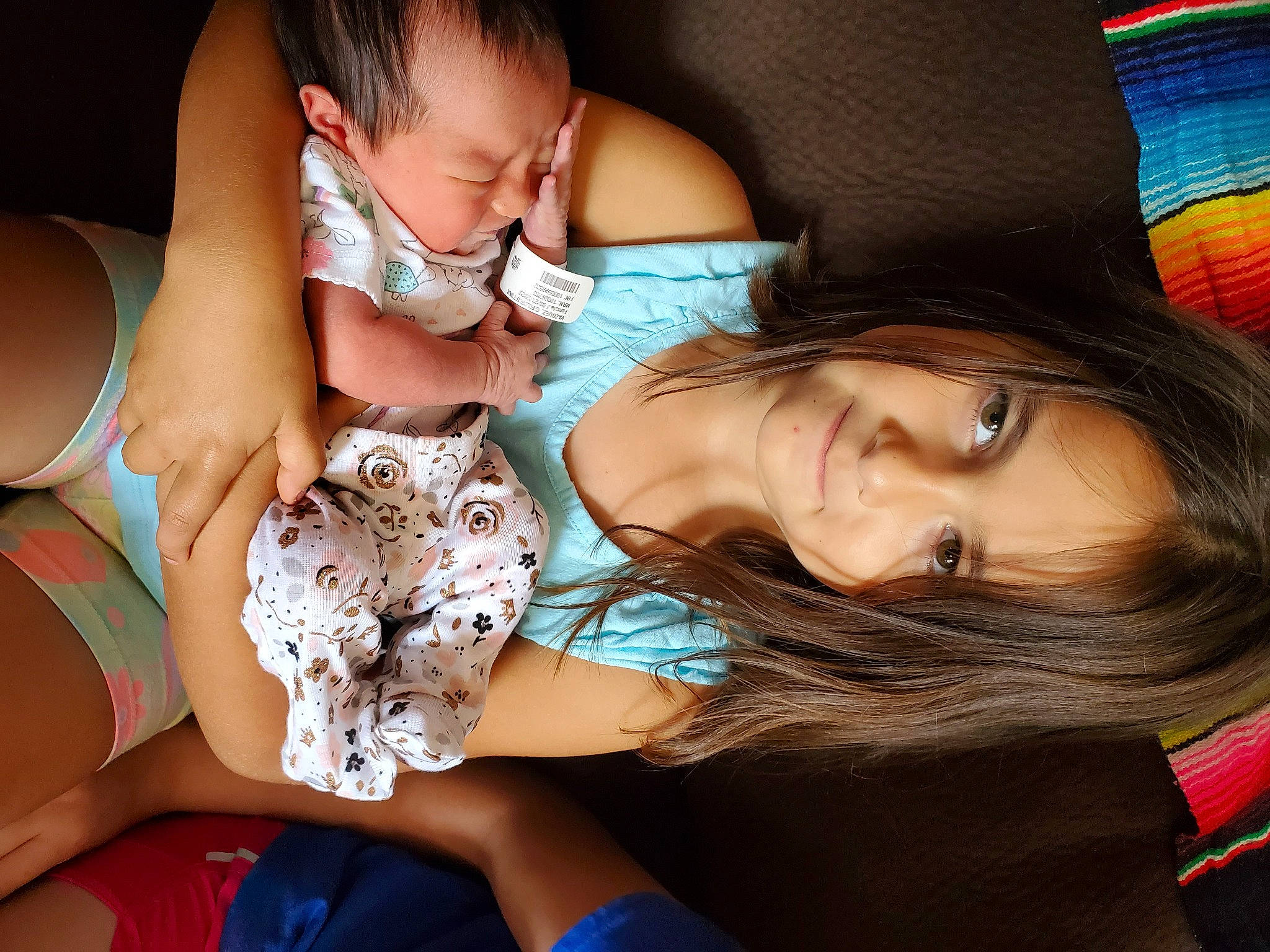 Manuela joined the competition — help win amazing prizes! beauty, black_hair, child, happy, joy, leg, mouth, person, thigh