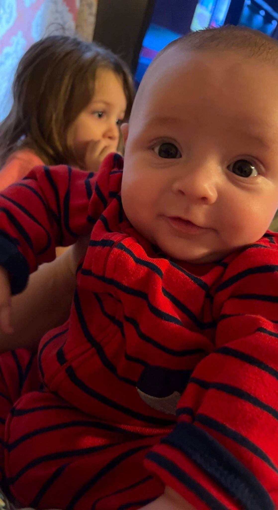 Ryder joined the competition — help win amazing prizes! baby, baby_toddler_clothing, cheek, child, comfort, eye, face, fun, happy, head, human_body, iris, lip, mouth, nose, outerwear, person, skin, sleeve, smile