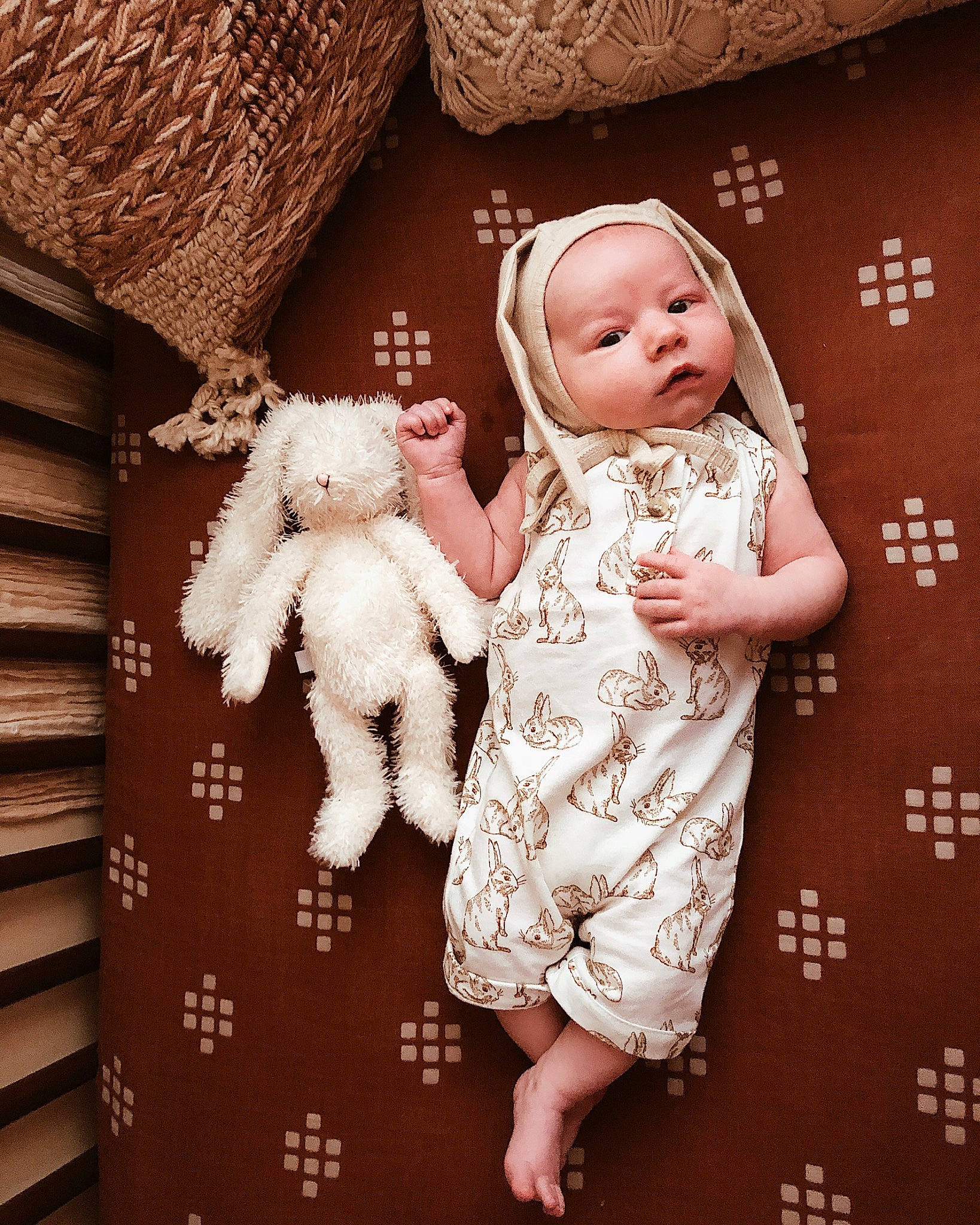 Joe is registered to the contest to win money with this photo: baby, cheek, child, child_model, fur, happy, headwear, human, outerwear, person, photograph, photography, pink, skin, sleeve, smile, textile, toddler, toy, trunk