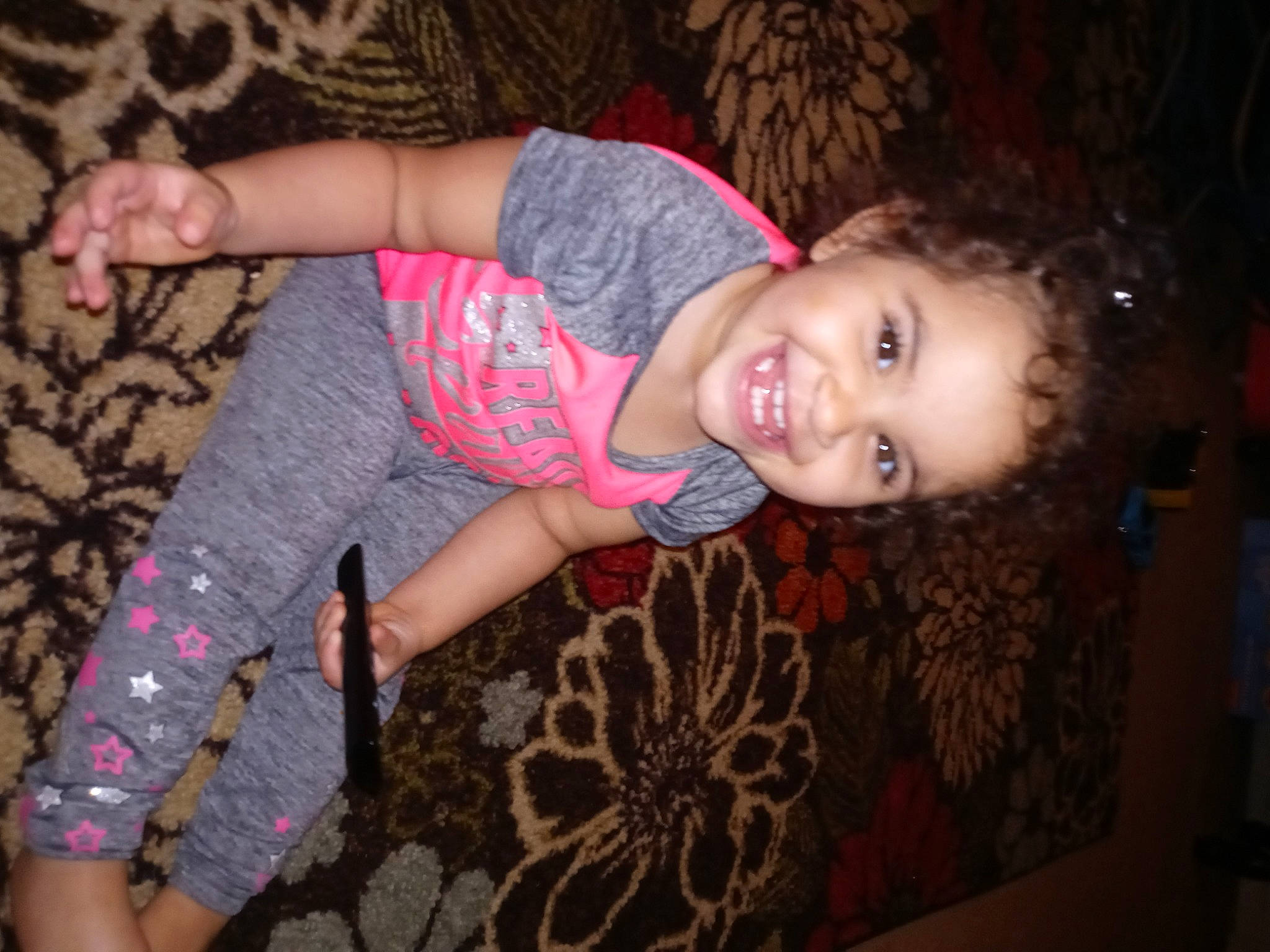 Ansleigh is registered to the contest to win money with this photo: cheek, child, fun, joy, leg, person, skin, smile, toddler