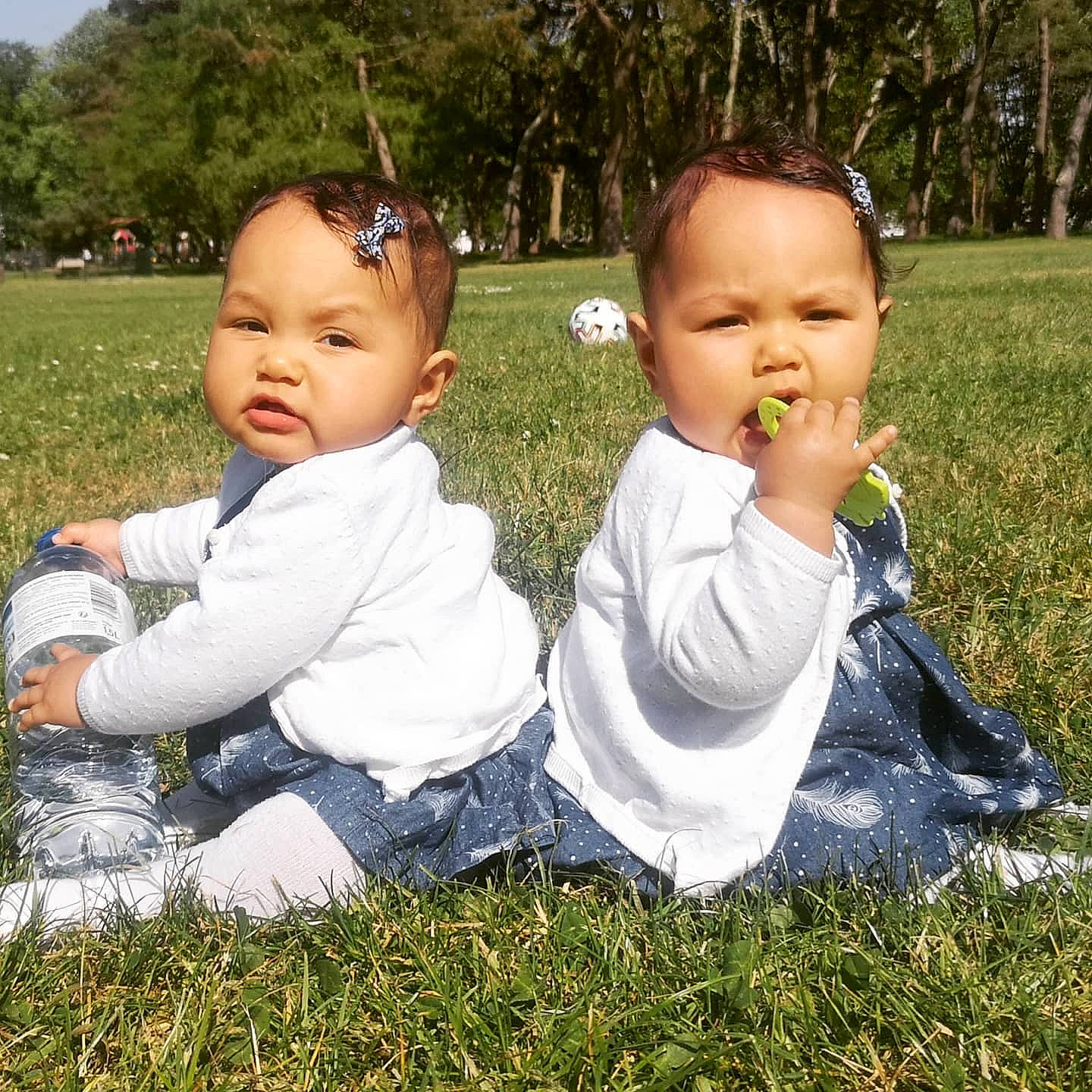 Jayanah participe au concours pour gagner de l'argent avec cette photo : baby, baby_toddler_clothing, cheek, child, fun, grass, grass_family, hair, happy, iris, lawn, leaf, nose, people_in_nature, person, plant, playing_with_kids, skin, smile, toddler