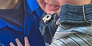 Oliver joined the competition — help win amazing prizes! accessories, baby, baseballcap, cap, clothing, coat, earring, face, hat, head, jacket, jeans, jewelry, kissing, newborn, pants, person, photography, portrait, romantic
