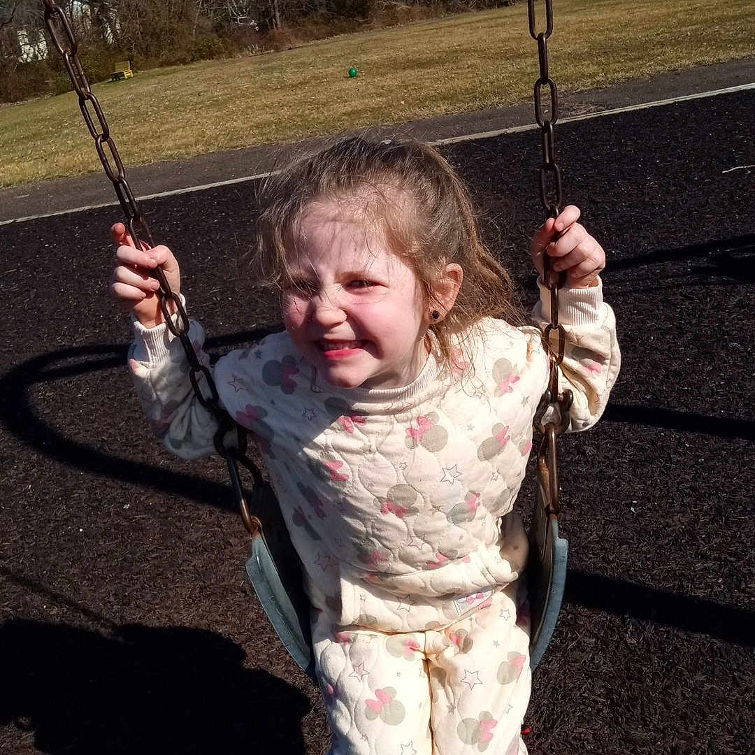 Kinsley joined the competition — help win amazing prizes! baby, face, grass, gun, head, nature, outdoorplayarea, outdoors, park, person, photography, plant, playarea, portrait, soil, swing, toy, tree, vegetation, weapon