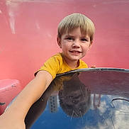 Noah Diekmann joined the competition — help win amazing prizes! amusementpark, bodypart, boy, child, face, finger, flag, hand, happy, head, male, outdoorplayarea, outdoors, person, photography, playarea, portrait, slide, smile, toy