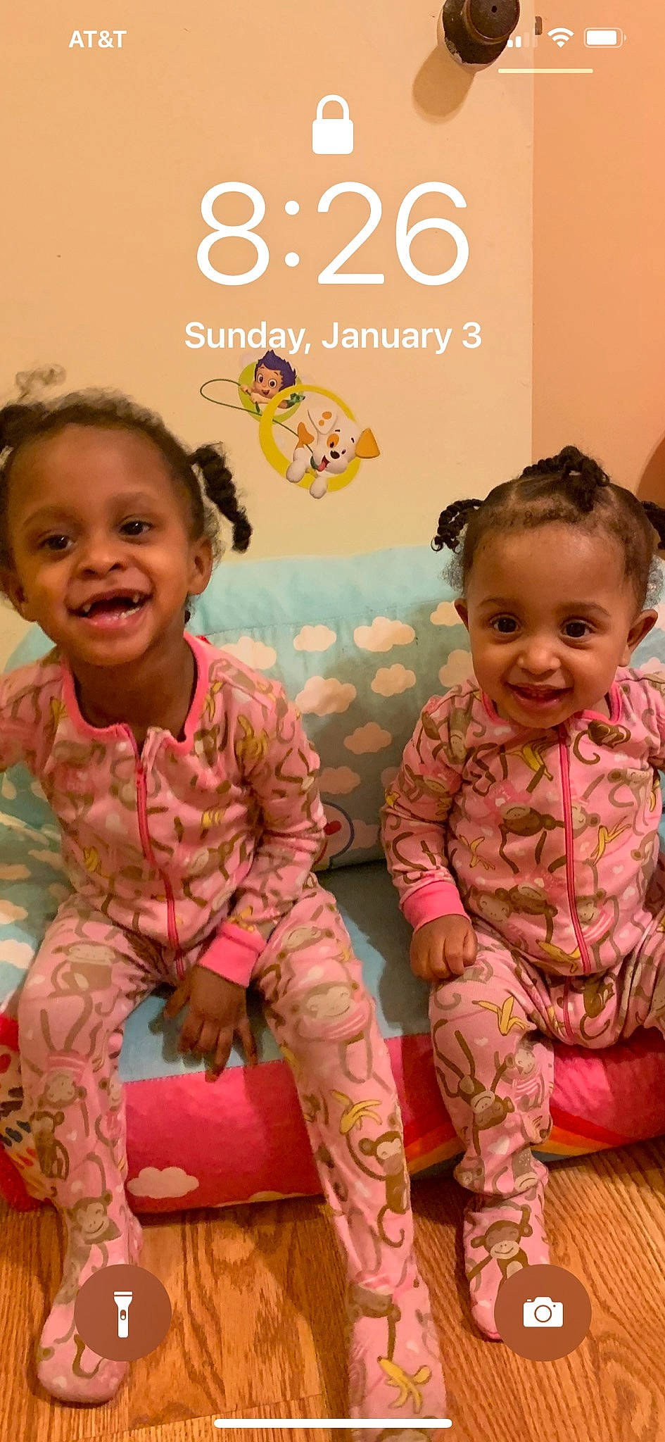 Storm Denise is registered to the contest to win money with this photo: active_pants, baby, baby_toddler_clothing, cheek, child, facial_expression, forehead, hair_accessory, happy, head, joy, laugh, nightwear, nose, pajamas, pattern, person, pink, skin, sleeve