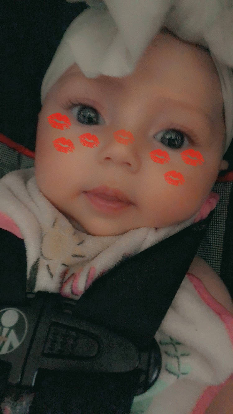 Ryanne joined the competition — help win amazing prizes! baby, cheek, child, doll, ear, eye, face, forehead, head, iris, lip, mouth, nose, person, skin, toddler, toy