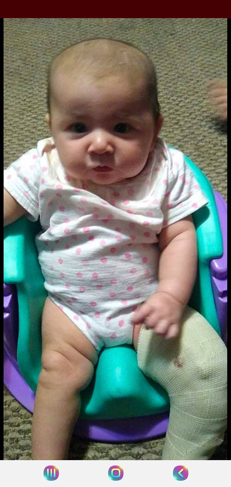 Laykyn is registered to the contest to win money with this photo: baby, baby_products, baby_toddler_clothing, black, cheek, child, face, finger, green, iris, mouth, nose, pattern, person, photograph, sitting, skin, sleeve, snapshot, toddler