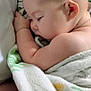 baby, sleeping, blanket, soft, peaceful, infant, closeup, skin, ear, face, arm, hand, cute, child, resting, indoors, comfort, warm, nap, portrait