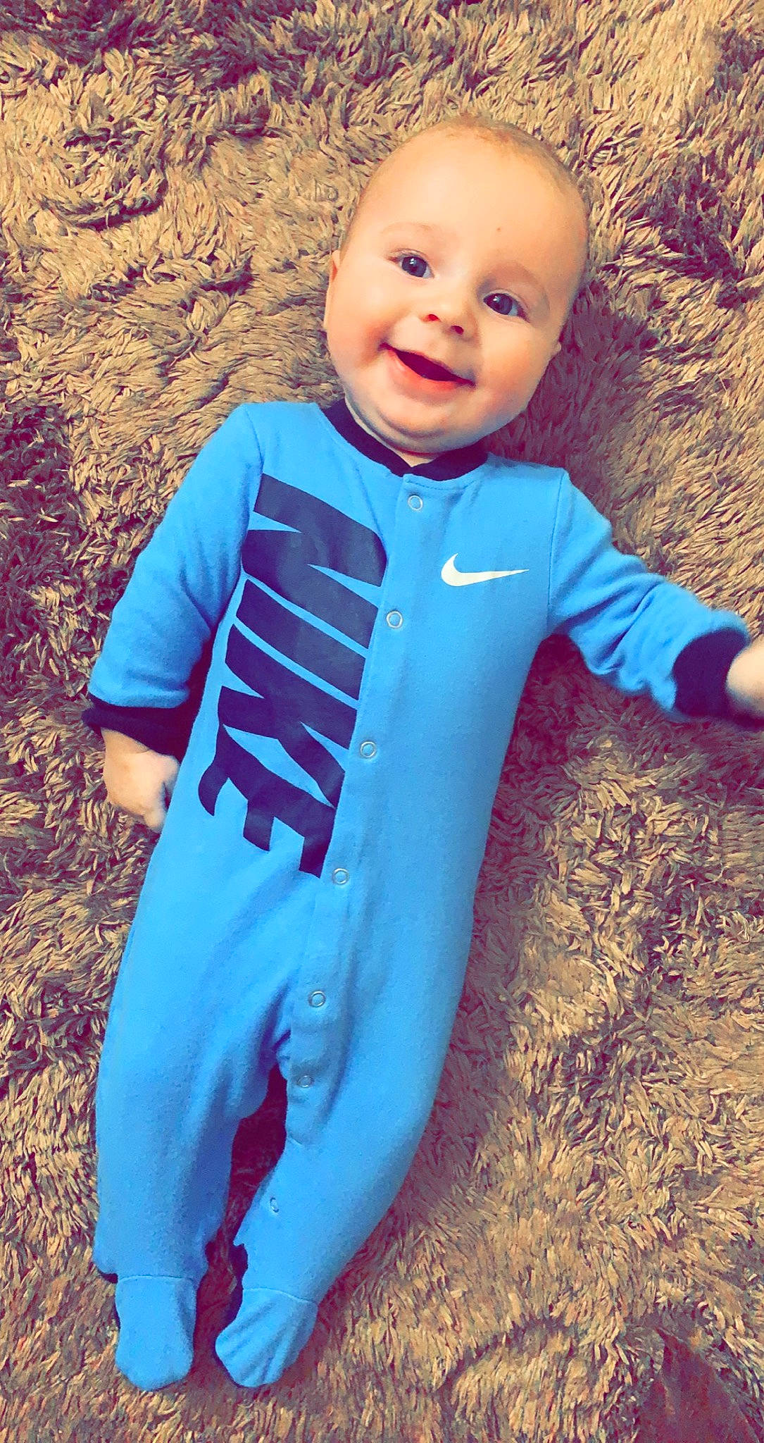 Kenton joined the competition — help win amazing prizes! arm, baby_toddler_clothing, clothing, eye, face, facial_expression, hairstyle, happy, head, human, human_body, joy, mouth, nose, outerwear, people_in_nature, person, skin, sleeve, smile