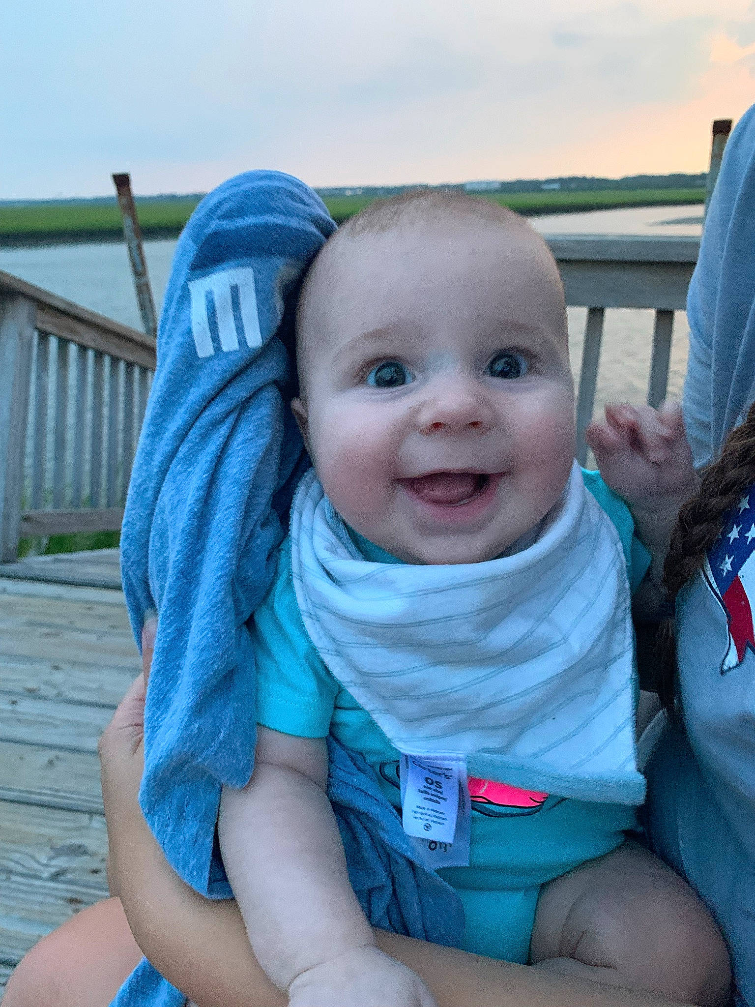 Kenton joined the competition — help win amazing prizes! baby, baby_carriage, baby_products, baby_toddler_clothing, cheek, child, cloud, electric_blue, fun, gesture, grass, happy, iris, leisure, person, recreation, sitting, skin, sky, smile