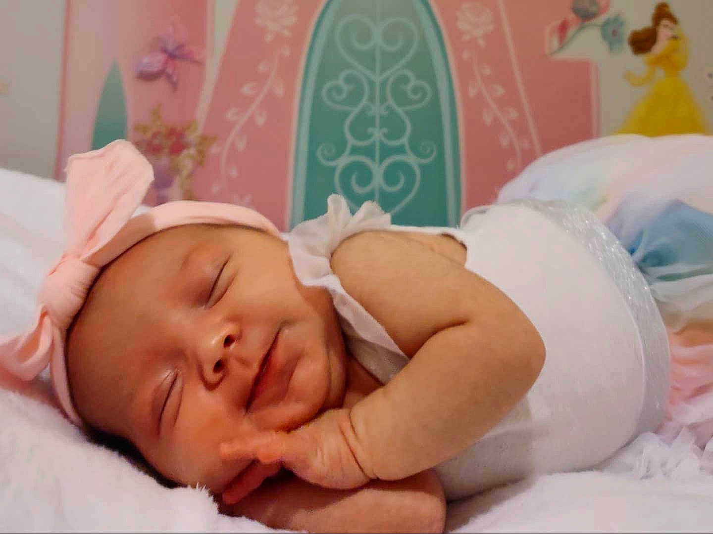 Aria joined the competition — help win amazing prizes! baby, baby_sleeping, bedtime, birth, child, comfort, hand, headwear, nap, person, skin, sleep, toddler