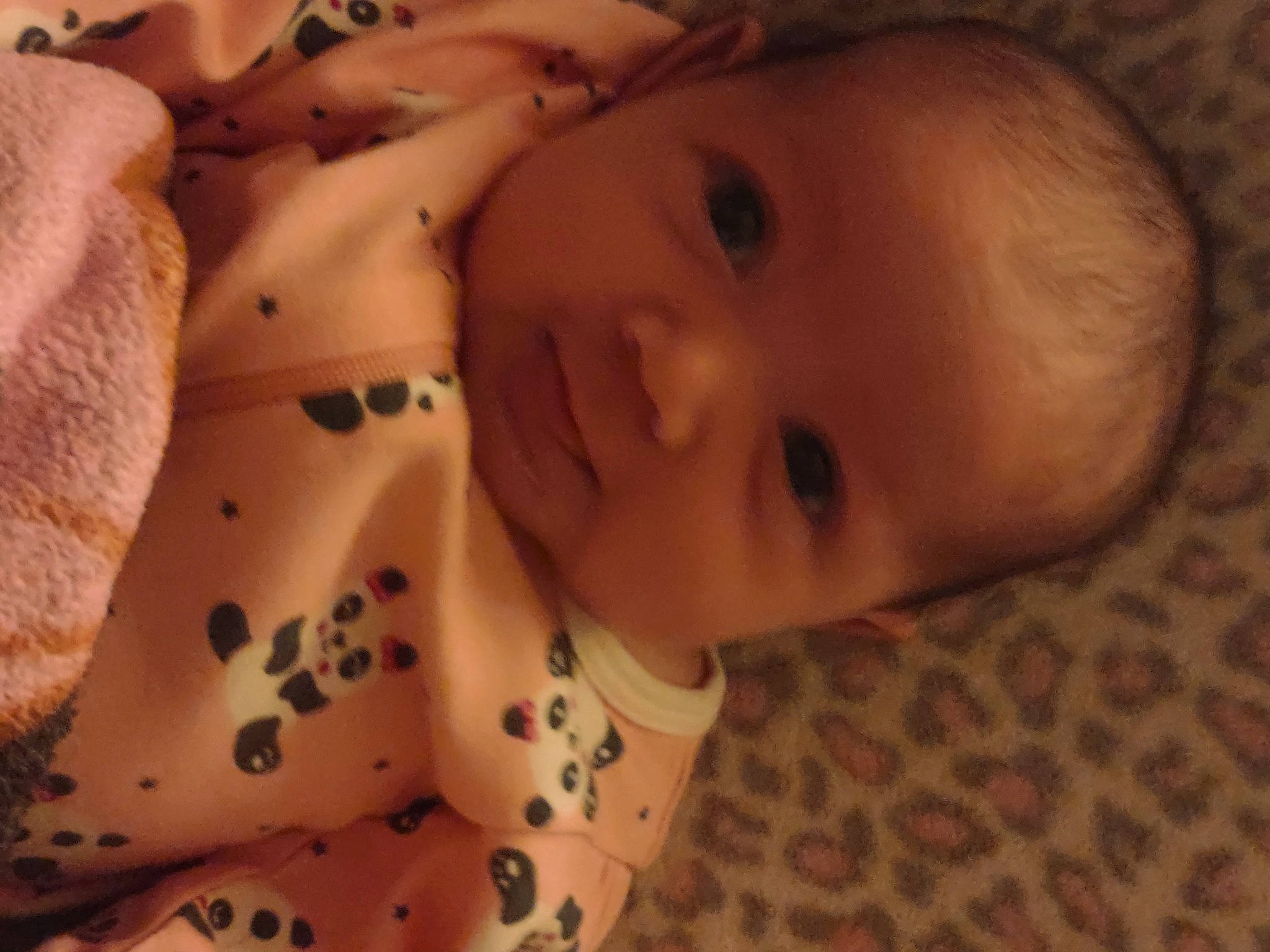 Aria is registered to the contest to win money with this photo: baby, bedtime, cheek, child, close_up, ear, eye, face, head, lip, mouth, nose, person, skin, toddler