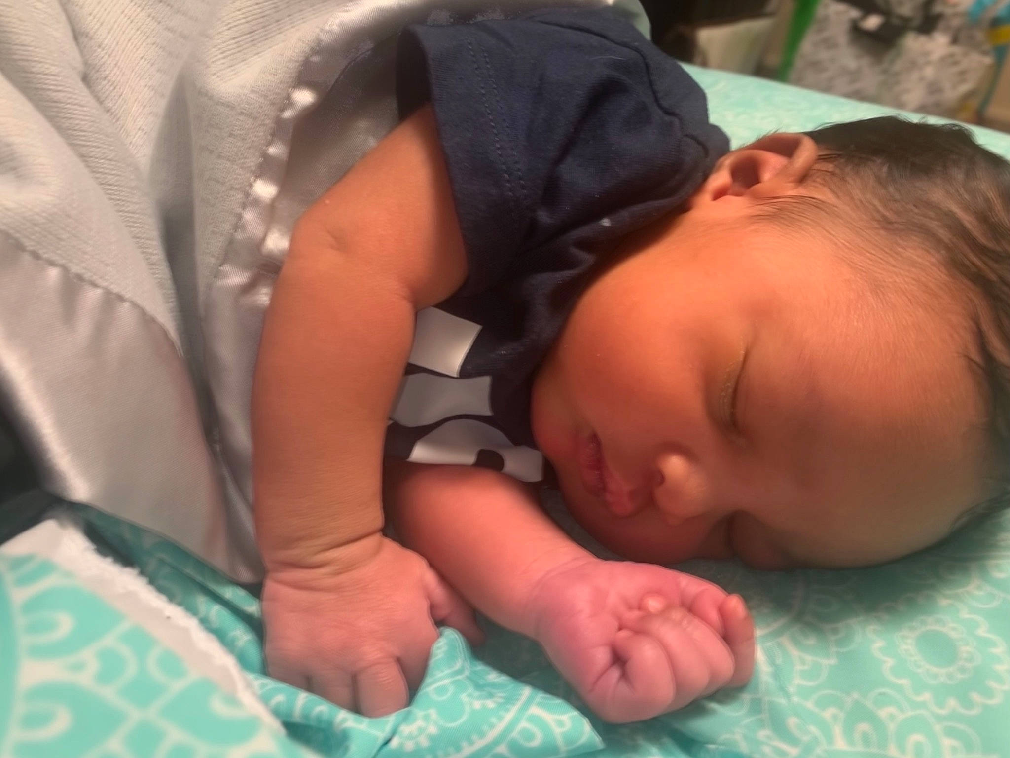 Torrence joined the competition — help win amazing prizes! baby, cheek, child, close_up, comfort, eye, eyebrow, facial_expression, finger, gesture, grass, happy, linens, mouth, muscle, neck, nose, person, skin, textile