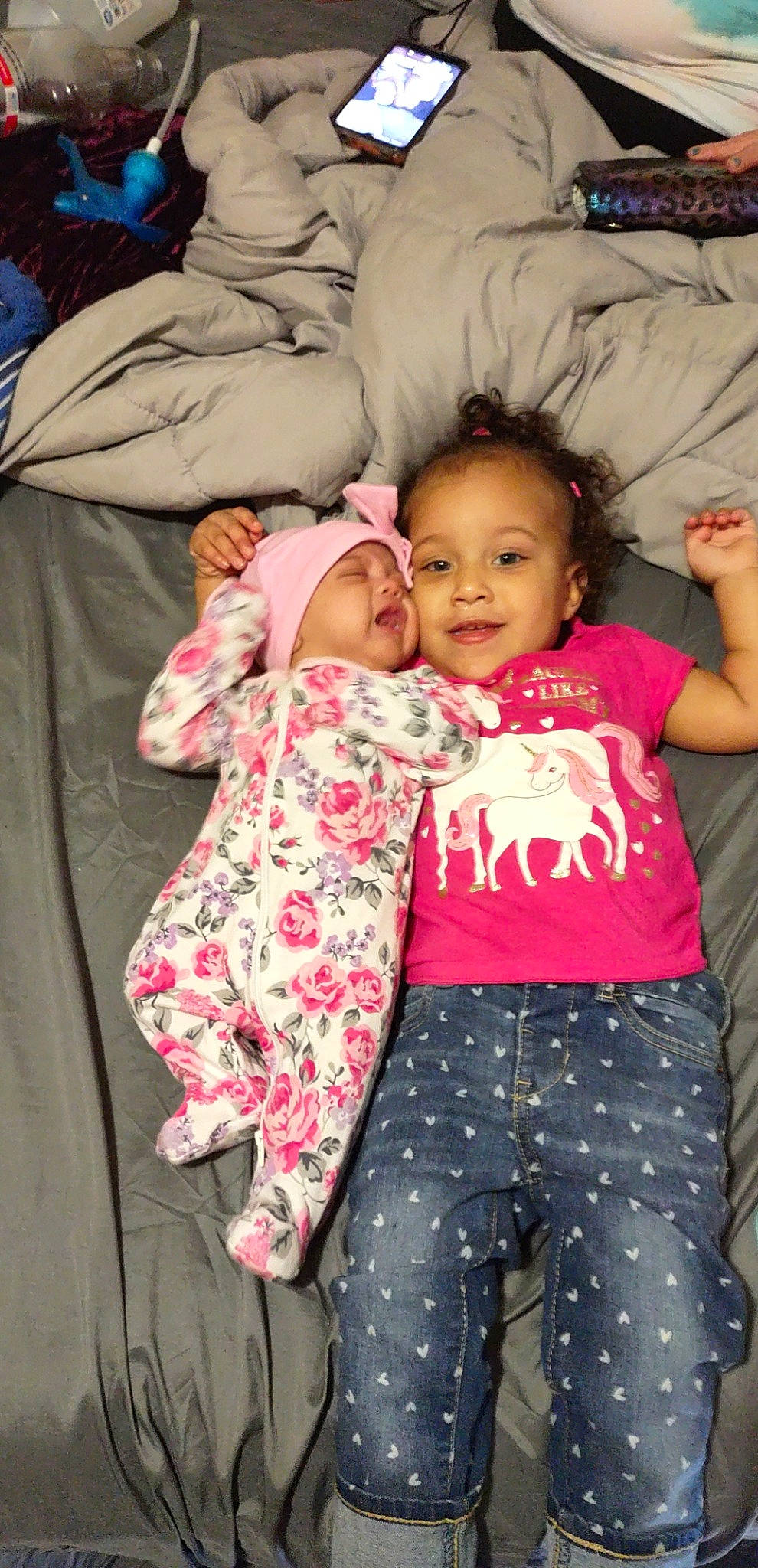 Jaylani joined the competition — help win amazing prizes! baby, baby_toddler_clothing, child, comfort, event, face, fun, gesture, hair, happy, headwear, human_body, joy, people_in_nature, person, pink, skin, sleeve, smile, t_shirt