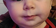 Knox joined the competition — help win amazing prizes! child, toddler, face, close_up, indoor, blurry, portrait, cute, cartoon_character, clothing, baby, young_child, person, head, eyebrows, eyes, mouth, hair, skin, casual