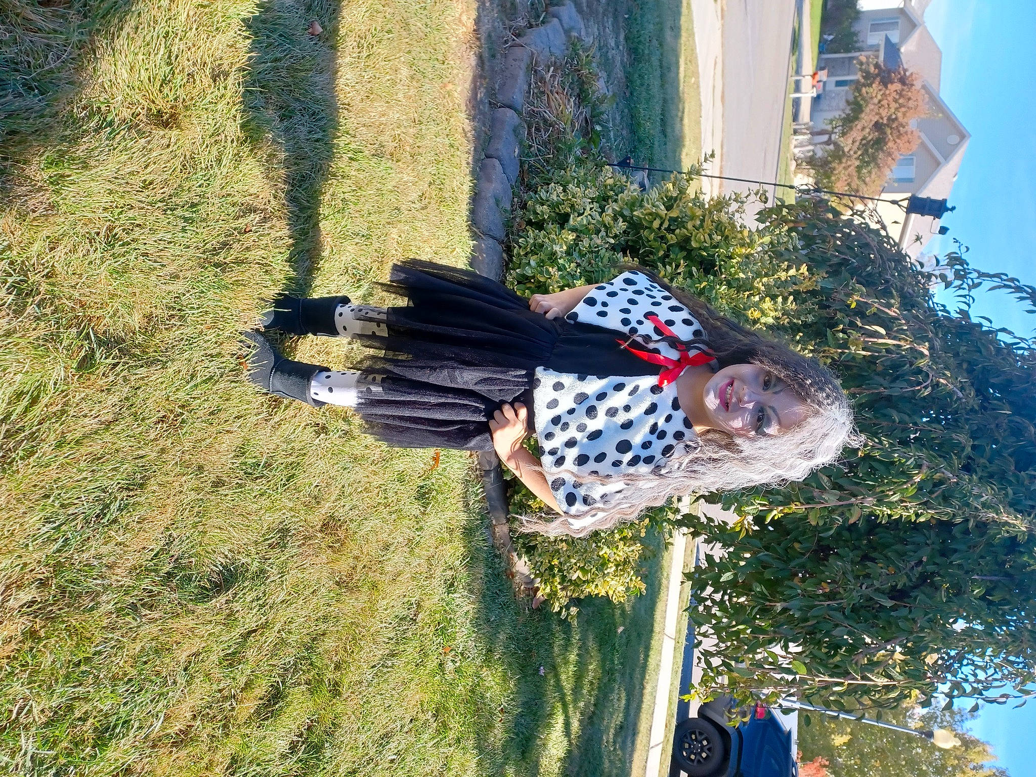 Liza joined the competition — help win amazing prizes! building, dress, electric_blue, fun, grass, joy, leisure, people_in_nature, person, plant, pole, shadow, sky, tints_and_shades, travel, tree