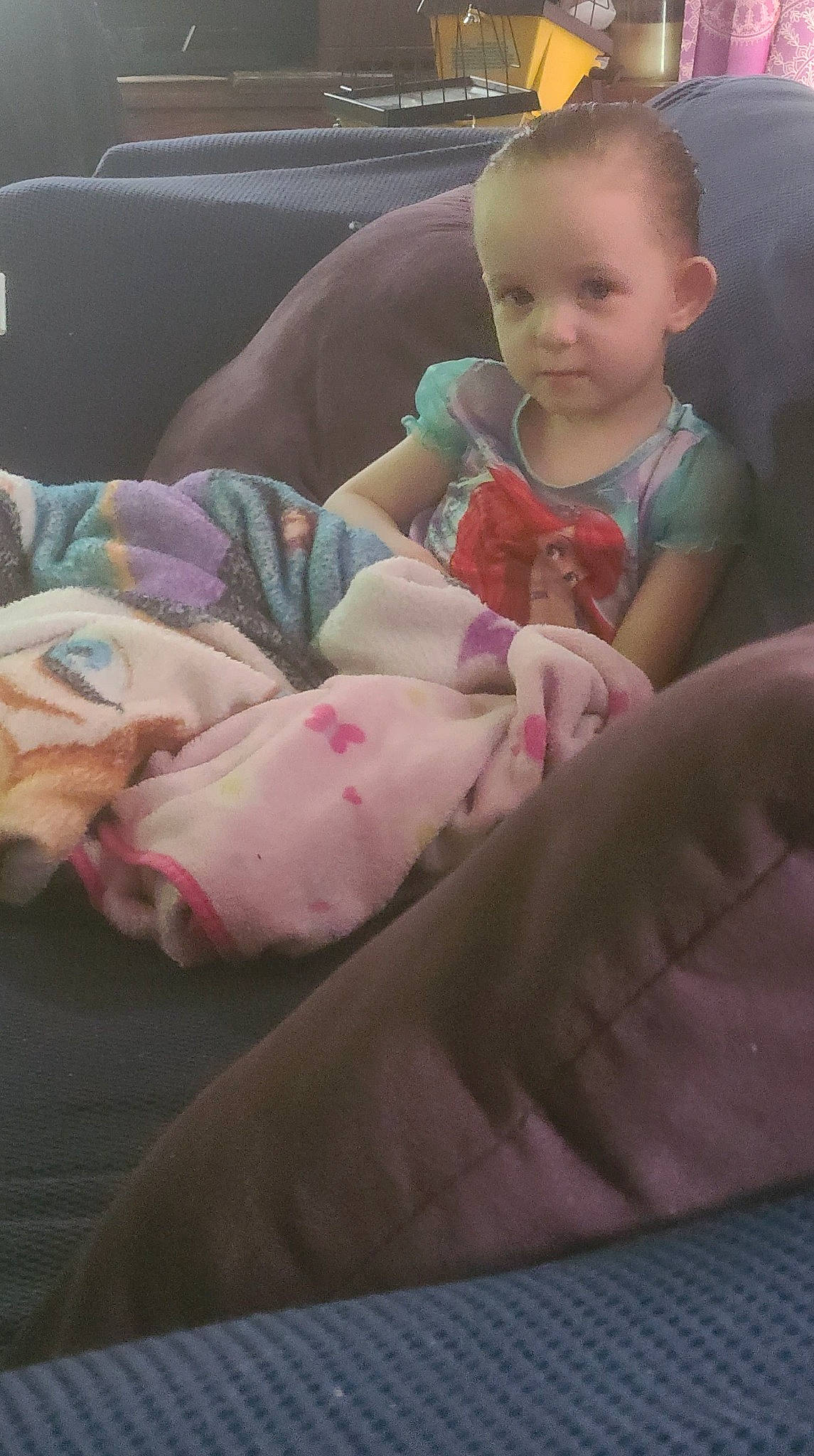 Ivory joined the competition — help win amazing prizes! baby, baby_products, baby_toddler_clothing, cheek, child, comfort, fun, head, human_leg, lap, linens, magenta, nap, person, pink, room, sitting, skin, sleep, sock