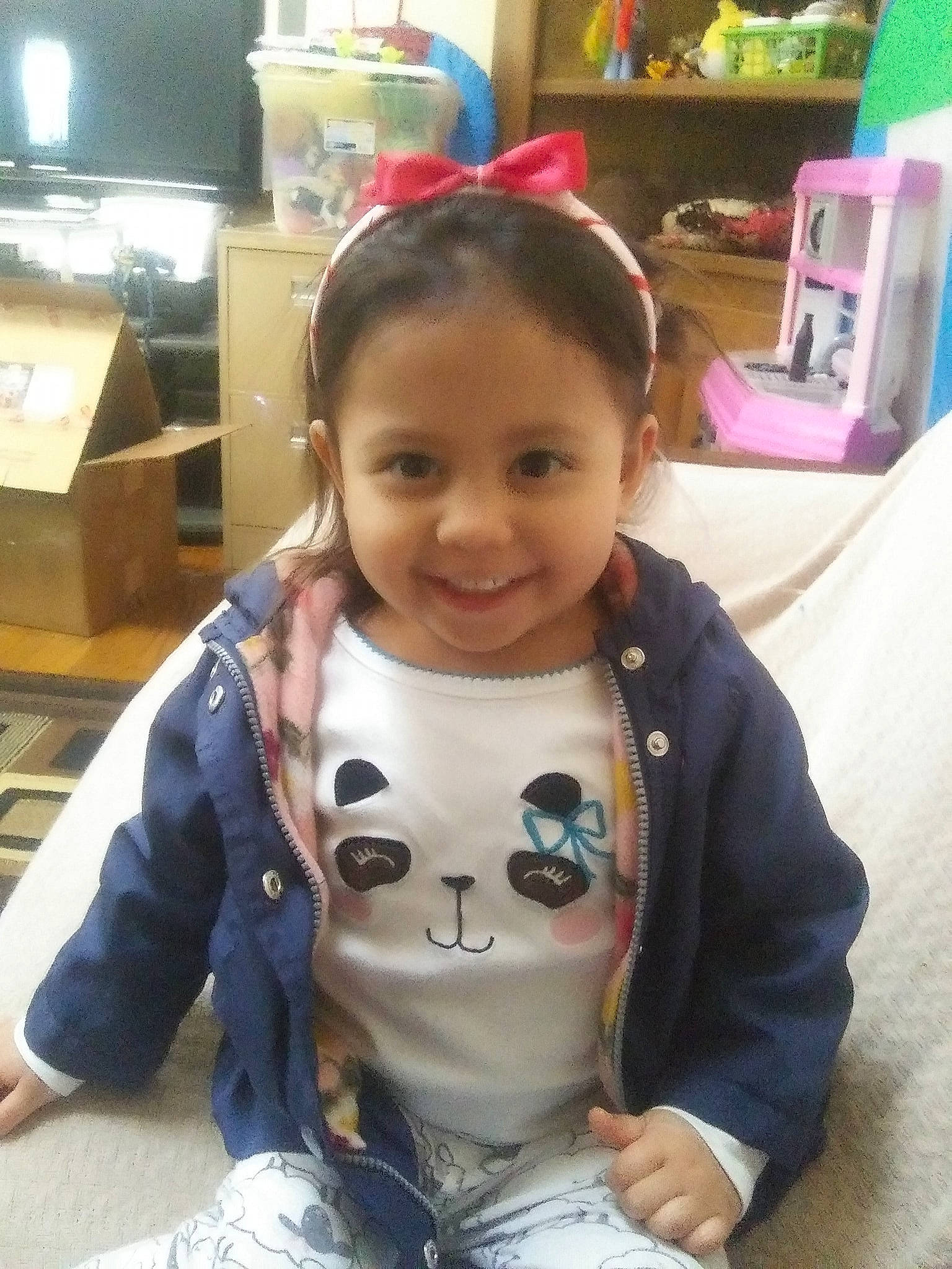 Liora joined the competition — help win amazing prizes! black_hair, cheek, child, cool, ear, face, forehead, head, joy, person, skin, sleeve, smile, t_shirt, toddler