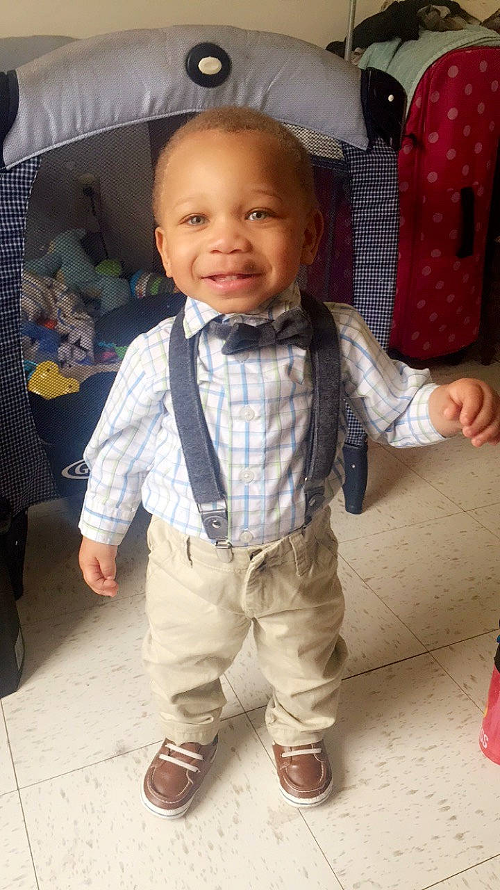 Larry joined the competition — help win amazing prizes! baby, baby_toddler_clothing, cheek, child, joy, outerwear, person, skin, sleeve, smile, toddler