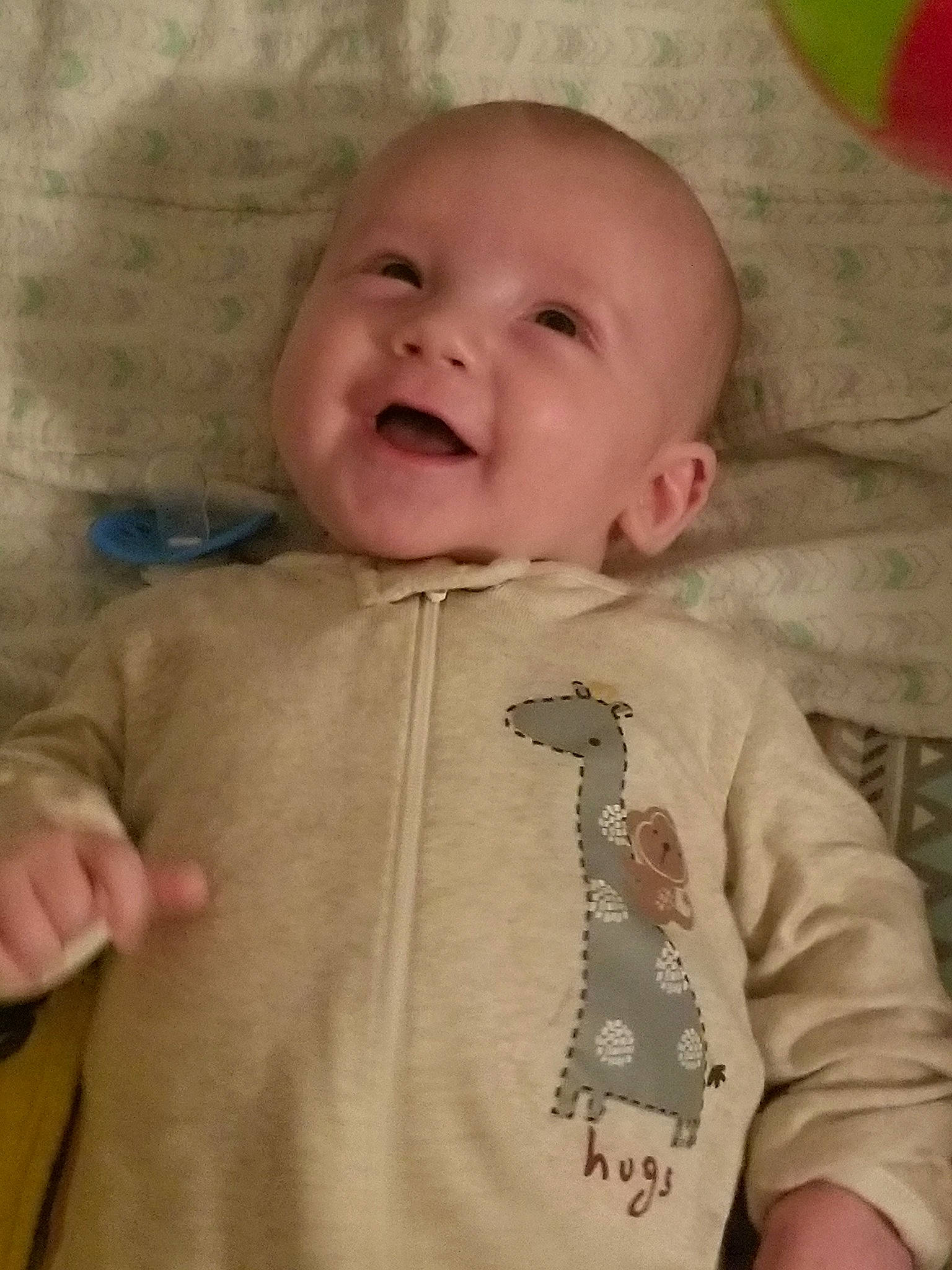 Stetsyn joined the competition — help win amazing prizes! baby, baby_laughing, cheek, child, chin, eye, face, facial_expression, forehead, head, laugh, lip, mouth, nose, person, skin, sleeve, smile, toddler