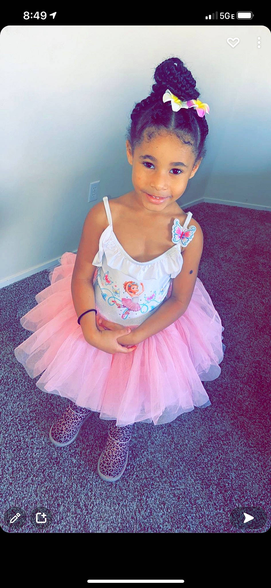 Savanna joined the competition — help win amazing prizes! baby_toddler_clothing, ballet_tutu, day_dress, dress, electric_blue, embellishment, face, fashion_design, flash_photography, goggles, happy, iris, joy, magenta, person, pink, purple, ruffle, skin, sleeve