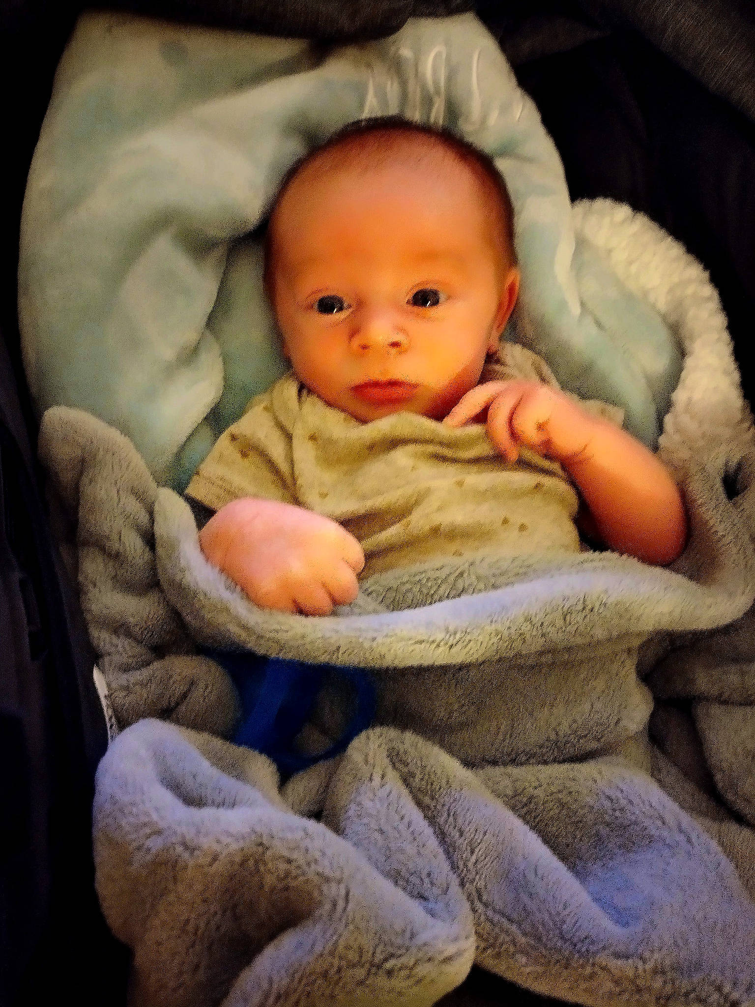 Chance is registered to the contest to win money with this photo: baby, baby_products, baby_sleeping, baby_toddler_clothing, cheek, child, chin, comfort, eye, finger, iris, linens, lip, mouth, nose, person, sitting, skin, textile, toddler