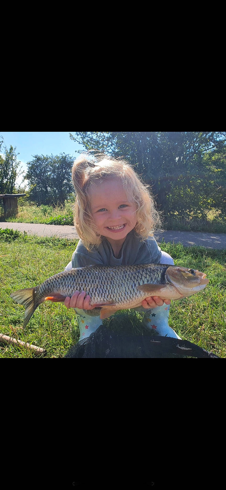 Amelie joined the competition — help win amazing prizes! bony_fish, carp, cyprinidae, fish, fisherman, fishing, joy, perch, person, ray_finned_fish, recreation, recreational_fishing, trout