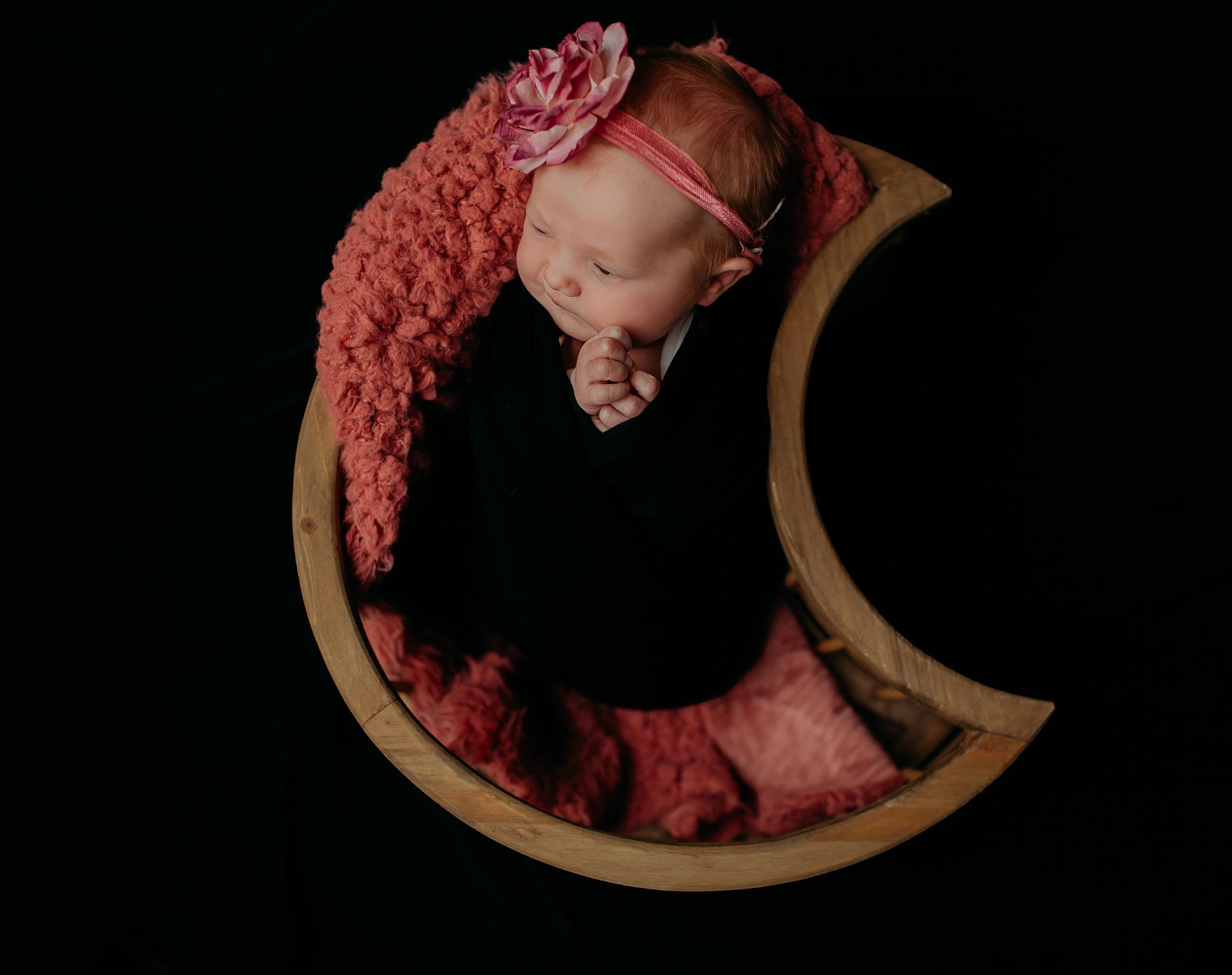 Rubyrose joined the competition — help win amazing prizes! baby, baby_toddler_clothing, cap, child, circle, costume_hat, dress, embellishment, fashion_accessory, flash_photography, hair_accessory, headgear, headpiece, magenta, neck, peach, person, pink, sleeve, toddler