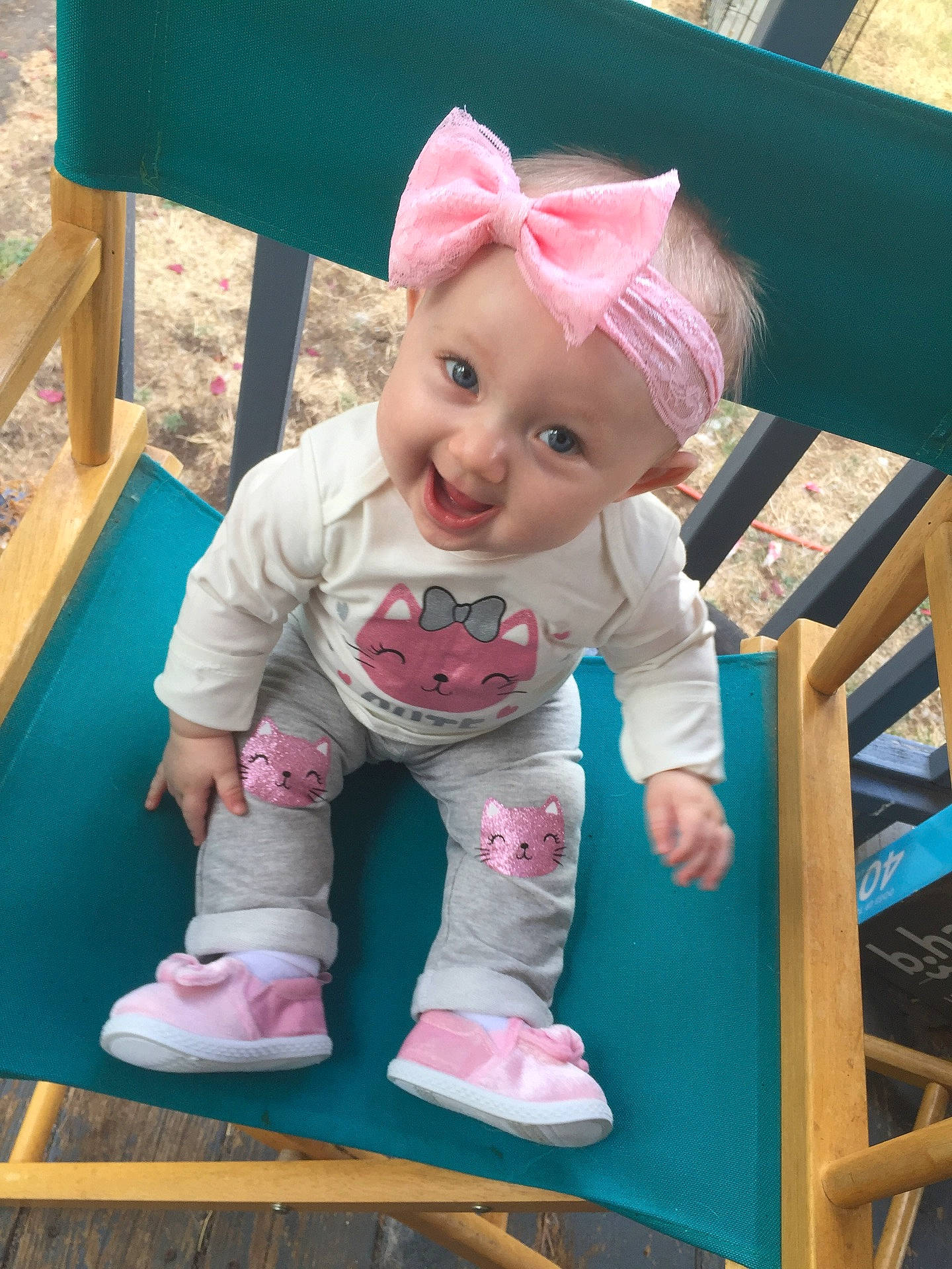 Paisley joined the competition — help win amazing prizes! child, fun, girl, human_hair_color, infant, person, pink, play, product, textile, toddler