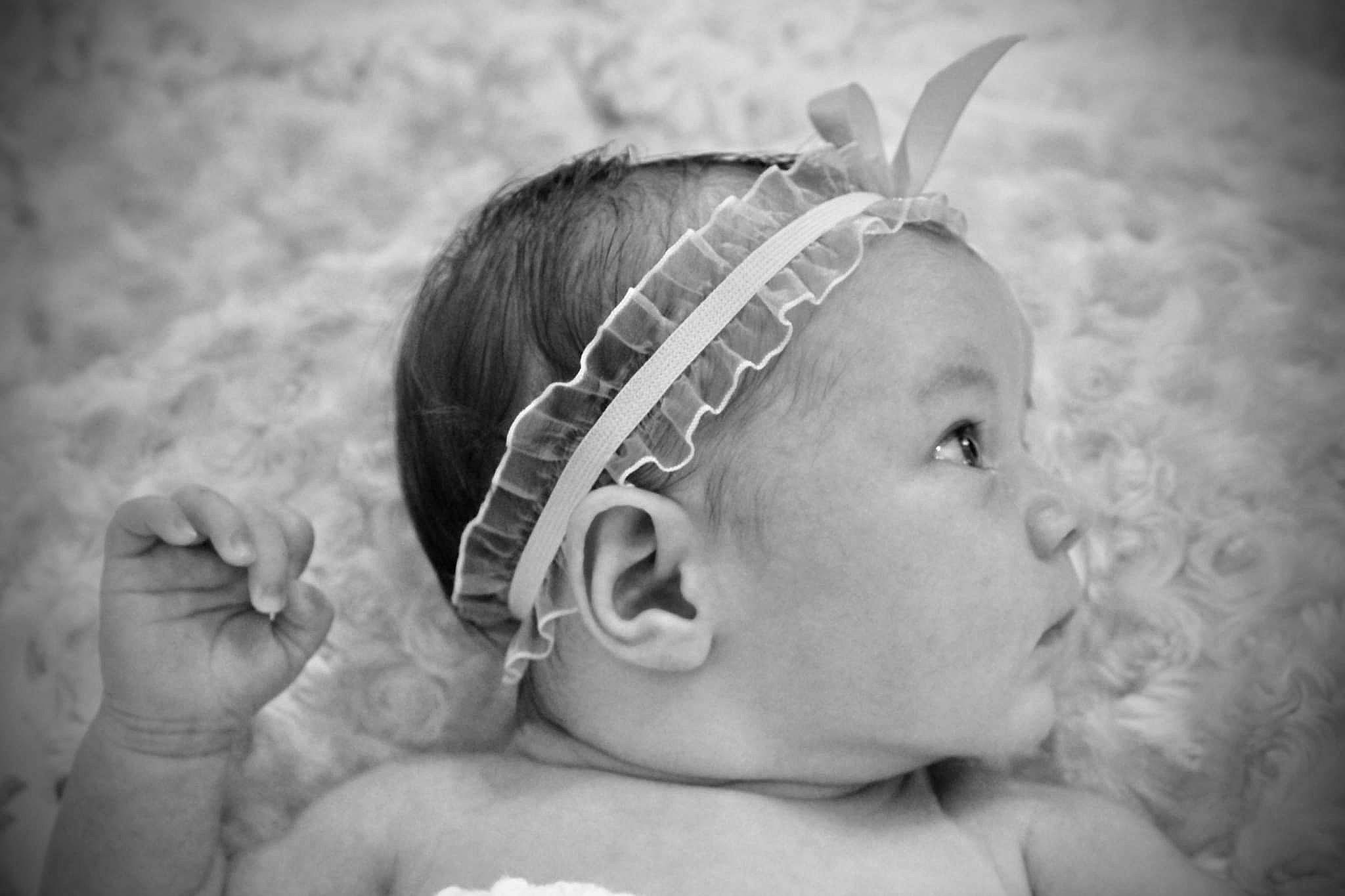 Mallorie Butler joined the competition — help win amazing prizes! baby, comfort, ear, eye, eyebrow, eyelash, finger, flash_photography, gesture, grass, happy, head, headpiece, iris, lip, mouth, neck, nose, person, skin