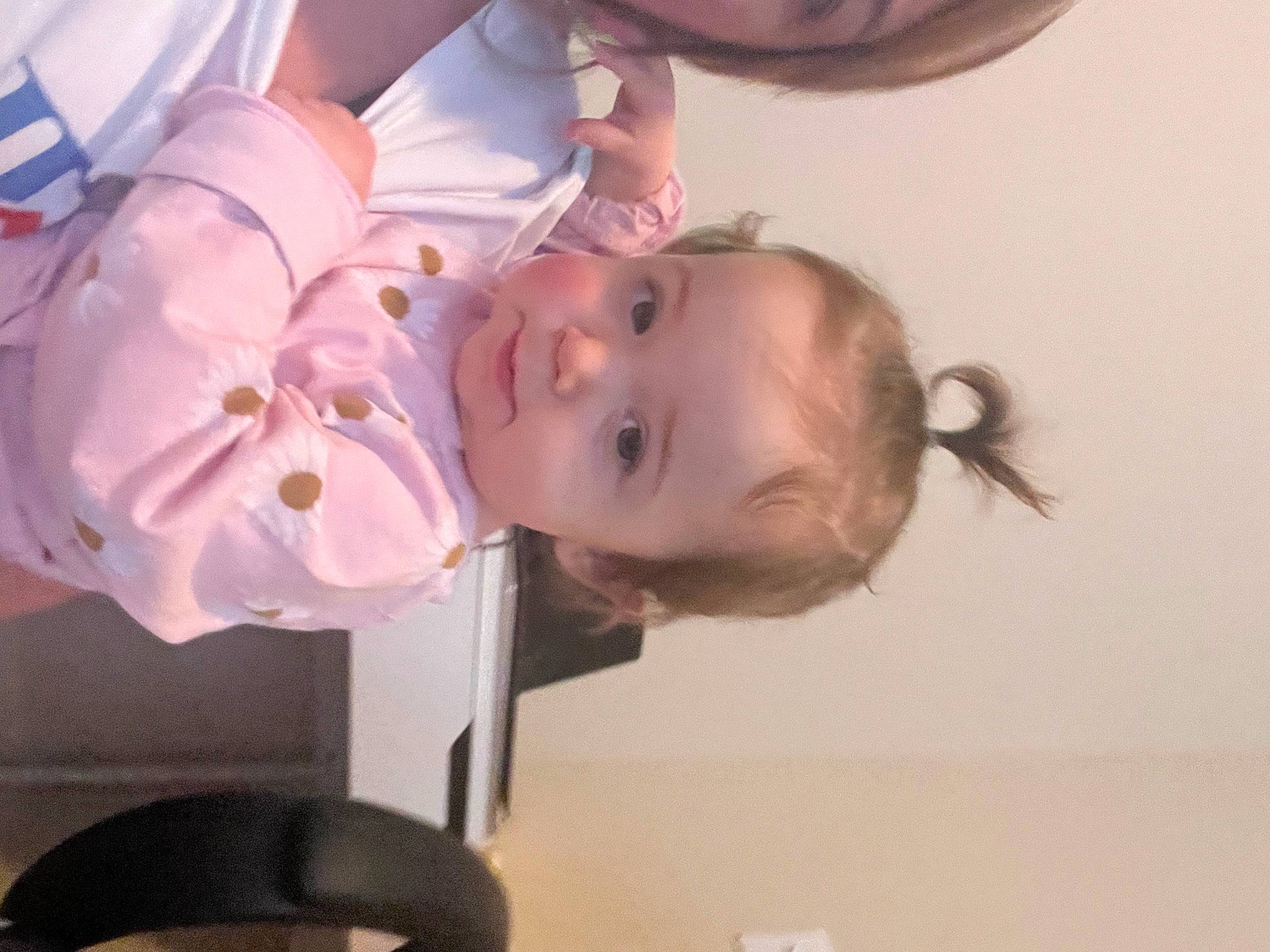 Everlee is registered to the contest to win money with this photo: baby, baby_products, baby_toddler_clothing, birthday_cake, child, eyelash, food, fun, happy, person, room, skin, smile, toddler