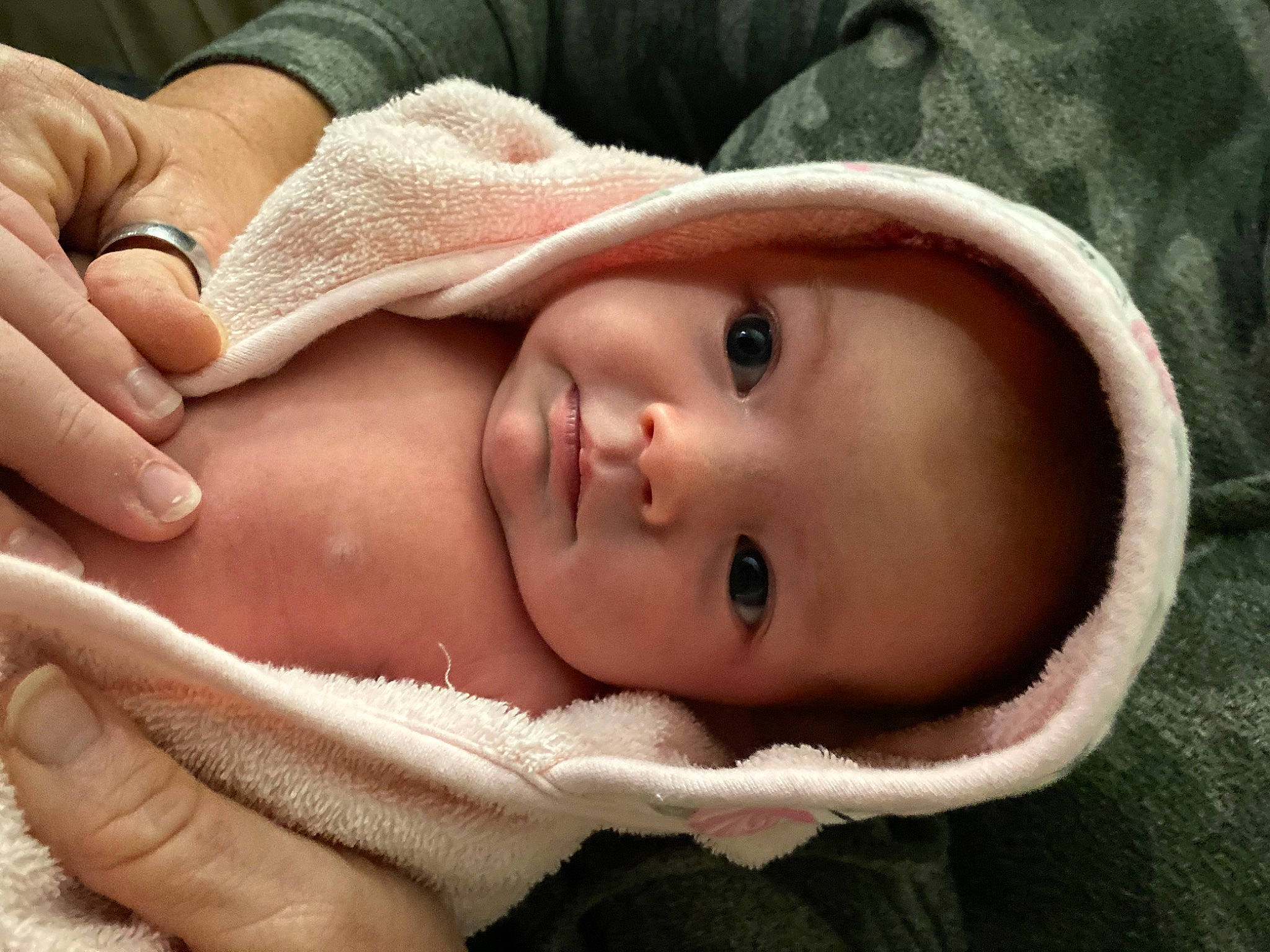 Bryleigh joined the competition — help win amazing prizes! baby, cheek, chest, child, close_up, comfort, eye, eyebrow, eyelash, finger, gesture, hand, head, iris, lip, mouth, nose, person, skin, thumb