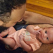 Jenifer joined the competition — help win amazing prizes! baby, bed, bedroom, bodypart, couch, ear, face, finger, furniture, hand, hardwood, head, indoors, kissing, newborn, person, photography, portrait, romantic, wood