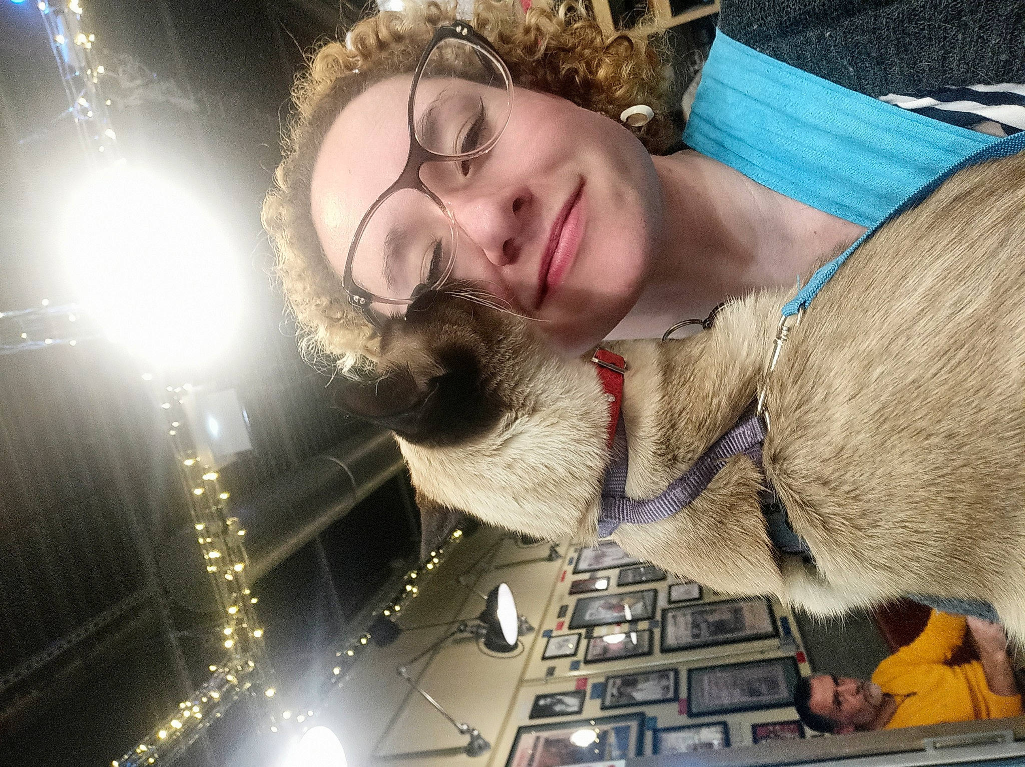 Sukina participe au concours pour gagner de l'argent avec cette photo : beard, event, eyewear, facial_hair, fashion_accessory, fawn, flash_photography, fun, fur, grass, happy, jewellery, leisure, lens_flare, selfie, smile, tree, vision_care