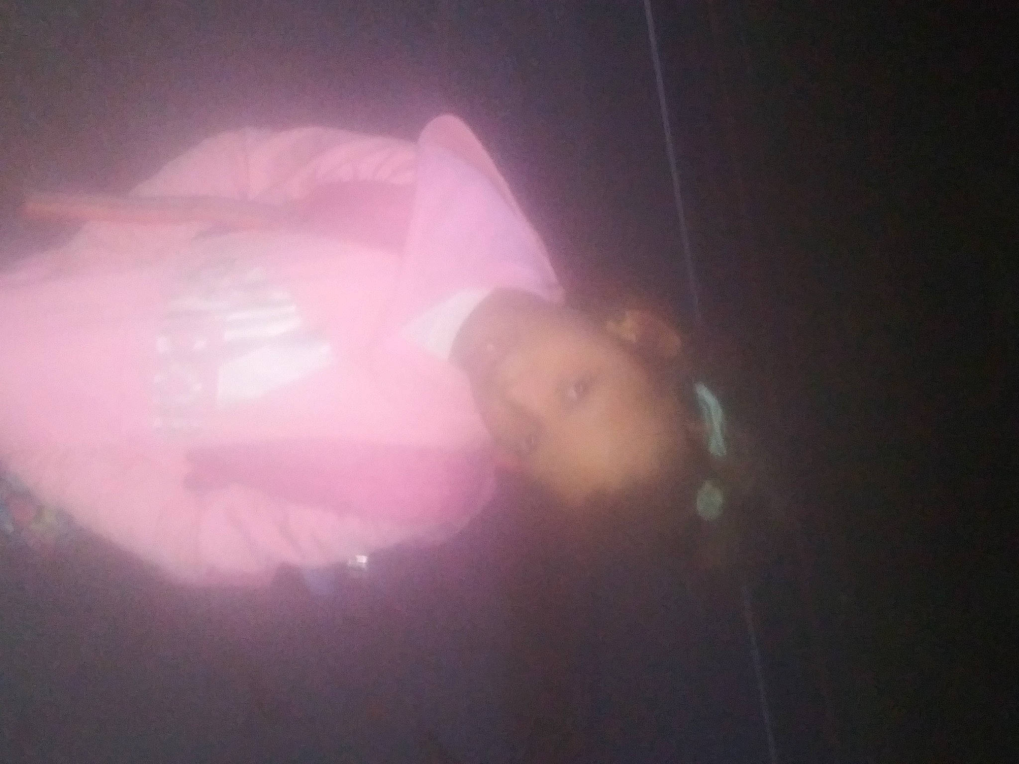 Payton joined the competition — help win amazing prizes! atmospheric_phenomenon, cloud, darkness, fun, light, meteorological_phenomenon, night, person, photography, pink, sky, space, square