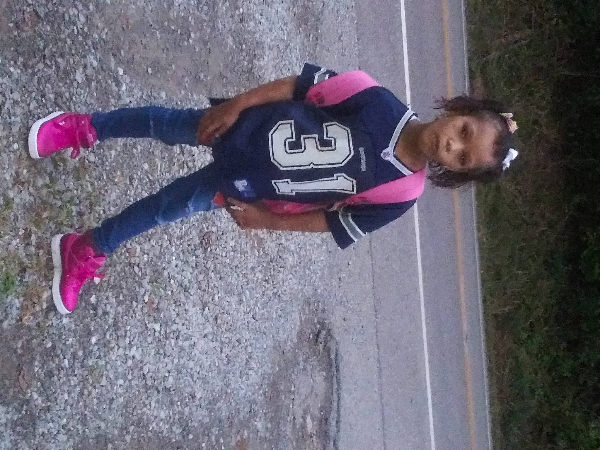 Payton joined the competition — help win amazing prizes! fun, person, pink, recreation